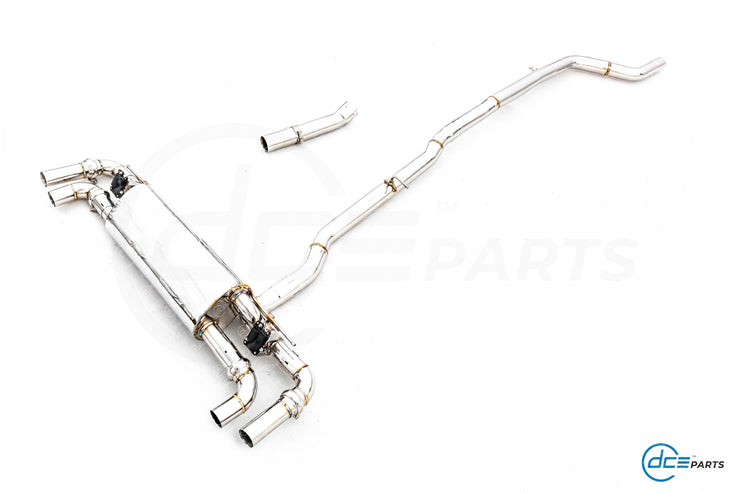 DCE Parts - BMW G30 530E B48 Catback Valvetronic Exhaust