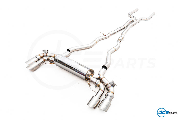 DCE Parts - BMW M550i G30 Catback Axleback Valvetronic Exhaust