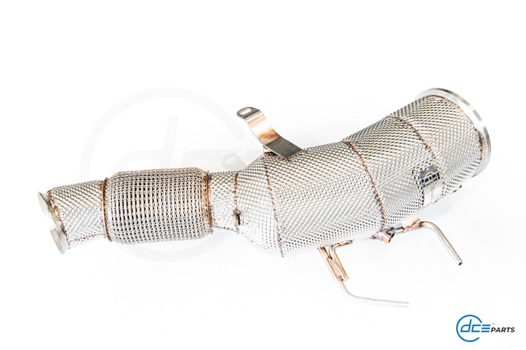 DCE Parts - B58 Downpipe - G05 LCI X5 G06 LCI X6 G07 LCI X7 40i 50e G70 M760eX G09 XM 50e - BMW B58 GEN 3 / B58TU2