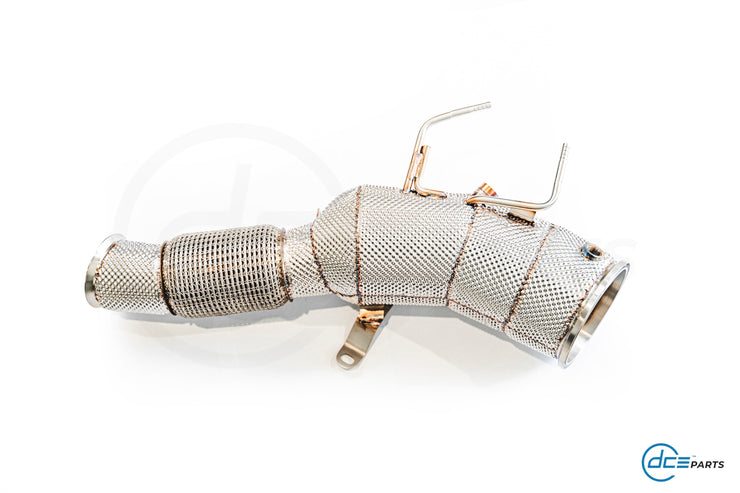 DCE Parts - B58 Downpipe - G05 LCI X5 G06 LCI X6 G07 LCI X7 40i 50e G70 M760eX G09 XM 50e - BMW B58 GEN 3 / B58TU2