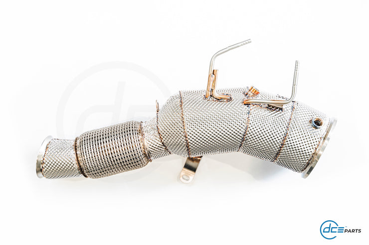 DCE Parts - B58 Downpipe - G05 LCI X5 G06 LCI X6 G07 LCI X7 40i 50e G70 M760eX G09 XM 50e - BMW B58 GEN 3 / B58TU2