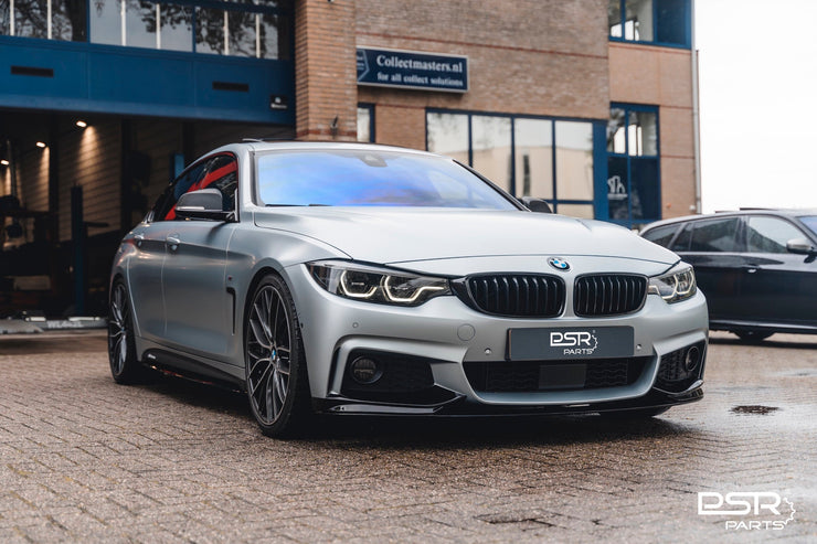 DCE Parts - Splitter Flaps for M-Sport Front Bumper BMW F32 F33 F36 - Gloss Black