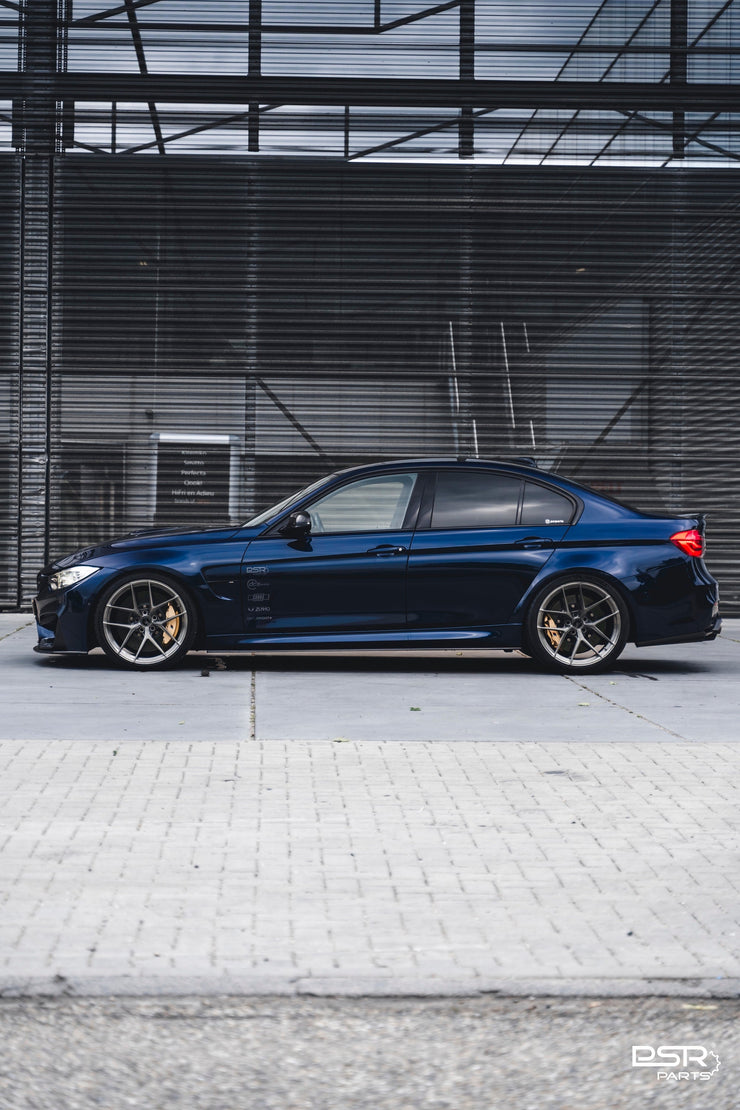 DCE Parts - Dutch Forged - DF-R1 - 1-Piece Full Forged Wheels - Brushed Gunmetal