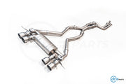 DCE Parts - BMW G80 G81 M3 G82 M4 Equal Length & X-Pipe Midpipe Hybrid Titanium Catback Valved Exhaust