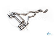 DCE Parts - BMW G80 G81 M3 G82 M4 Equal Length & X-Pipe Midpipe Hybrid Titanium Catback Valved Exhaust