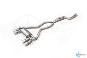 DCE Parts - BMW G80 G81 M3 G82 M4 Equal Length & X-Pipe Midpipe Hybrid Titanium Catback Valved Exhaust