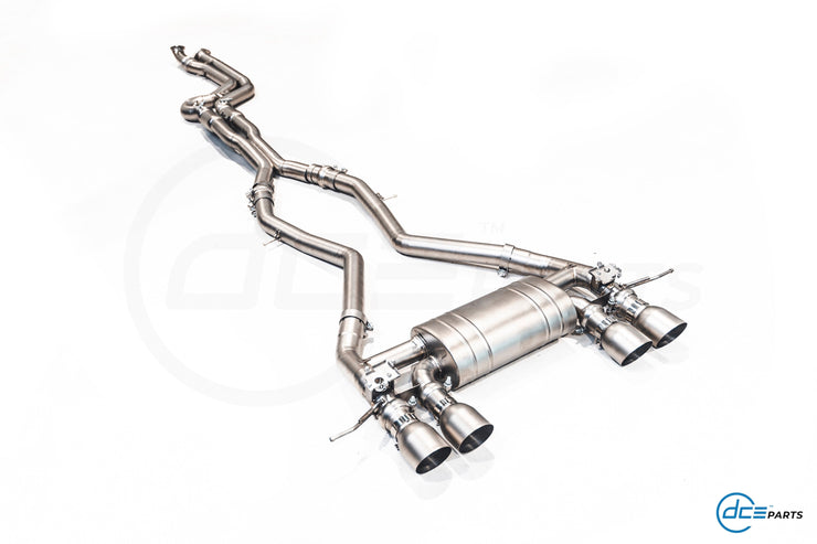 DCE Parts - BMW G80 G81 M3 G82 M4 Equal Length & X-Pipe Midpipe Hybrid
