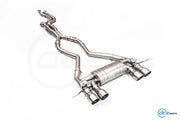 DCE Parts - BMW G80 G81 M3 G82 M4 Equal Length & X-Pipe Midpipe Hybrid Titanium Catback Valved Exhaust