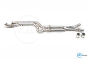 DCE Parts BMW S58 G87 M2 High Flow Equal Length X-Pipe Hybrid Midpipe