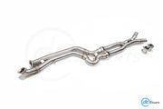 DCE Parts BMW S58 G80 M3 G81 M3 G82 M4 G83 M4 High Flow Equal Length X-Pipe Hybrid Midpipe