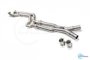 DCE Parts BMW S58 G87 M2 High Flow Equal Length X-Pipe Hybrid Midpipe