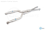 DCE Parts - BMW G90 M5 G99 M5 Stainless Steel - Titanium Catback Axleback Valved Exhaust - 3.5 Inch | 90mm Midpipe