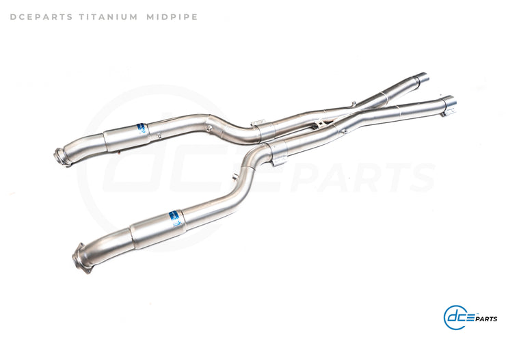 DCE Parts - BMW G90 M5 G99 M5 Stainless Steel - Titanium Catback Axleback Valved Exhaust - 3.5 Inch | 90mm Midpipe