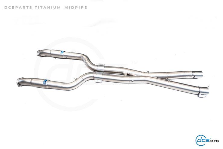 DCE Parts - BMW G90 M5 G99 M5 Stainless Steel - Titanium Catback Axleback Valved Exhaust - 3.5 Inch | 90mm Midpipe