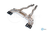 DCE Parts - BMW G90 M5 G99 M5 Stainless Steel - Titanium Catback Axleback Valved Exhaust - 3.5 Inch | 90mm Midpipe