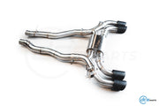 DCE Parts - BMW G90 M5 G99 M5 Stainless Steel - Titanium Catback Axleback Valved Exhaust - 3.5 Inch | 90mm Midpipe
