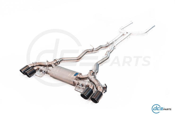 DCE Parts - BMW M5 F90 Titanium Catback Axleback Valvetronic Exhaust