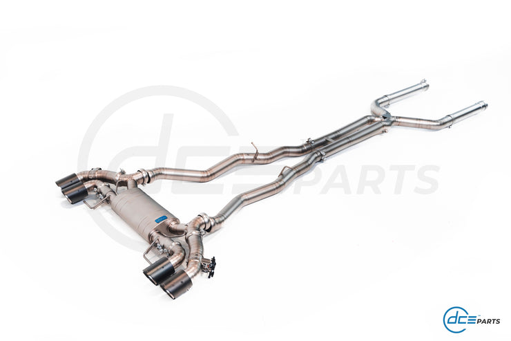 DCE Parts - BMW M5 F90 Titanium Catback Axleback Valvetronic Exhaust