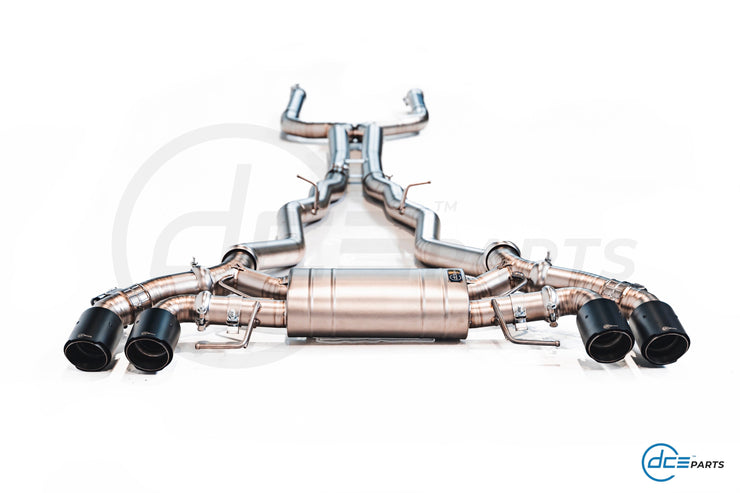 DCE Parts - BMW M5 F90 Titanium Catback Axleback Valvetronic Exhaust