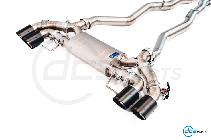 DCE Parts - BMW M5 F90 Titanium Catback Axleback Valvetronic Exhaust