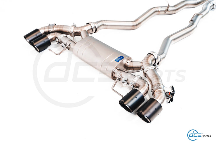 DCE Parts - BMW M5 F90 Titanium Catback Axleback Valvetronic Exhaust