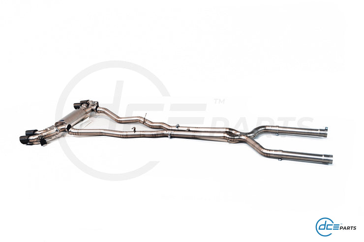 DCE Parts - BMW M5 F90 Titanium Catback Axleback Valvetronic Exhaust
