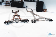 DCE Parts - BMW M8 F91 Convertible F92 Coupe Titanium Catback Axleback Valvetronic Exhaust