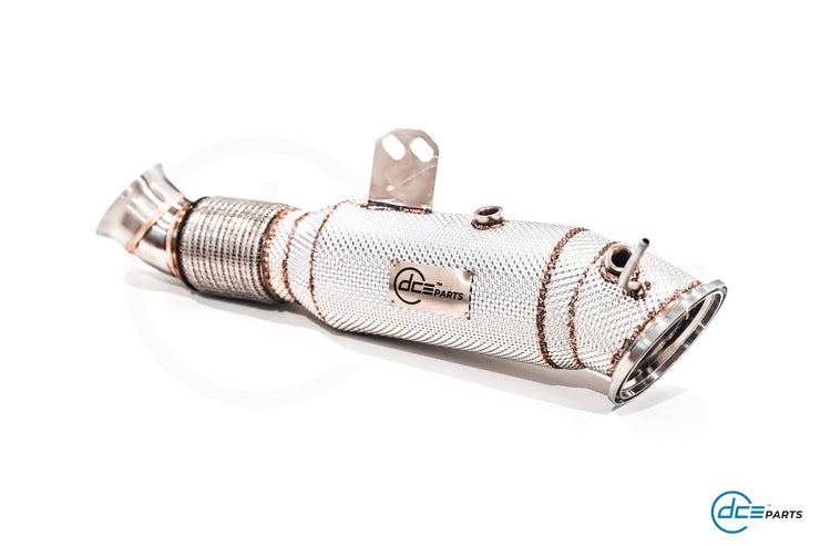 DCE Parts - B58 Downpipe - G01 X3 G02 X4 M40i G05 X5 G06 X6 G07 X7 40i SUV (OPF & V-Band Flange Type)