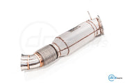 DCE Parts - B58 Downpipe - G01 X3 G02 X4 M40i G05 X5 G06 X6 G07 X7 40i SUV (OPF & V-Band Flange Type)