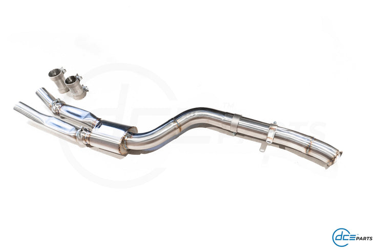 DCE Parts - BMW G42 M240i GPF OPF Resonator Delete Midpipe