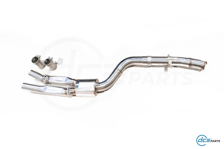 DCE Parts - BMW G42 M240i GPF OPF Resonator Delete Midpipe