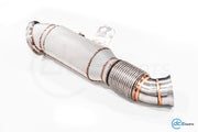 DCE Parts - B58 Downpipe - G01 X3 G02 X4 M40i G05 X5 G06 X6 G07 X7 40i SUV (OPF & V-Band Flange Type)