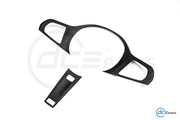 BMW Pre-Preg Carbon Fibre Steering Wheel Trim for BMW M Sport Steering Wheel (F40 F44 G20 G21 G22 G23 G26 G80 G82 G42 G30 G31 F90)
