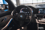 BMW Pre-Preg Carbon Fibre Steering Wheel Trim for BMW M Sport Steering Wheel (F40 F44 G20 G21 G22 G23 G26 G80 G82 G42 G30 G31 F90)