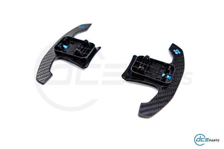 DCE Parts - BMW/MINI F & G-Series Shifter Paddles Blue (F30 F32 F33 F80 F82 F87 - F40 F44 G20 G21 G22 G23 G26 G80 G82 G42 G30 G31 F90)