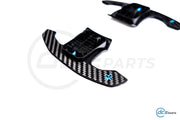 DCE Parts - BMW/MINI F & G-Series Shifter Paddles Blue (F30 F32 F33 F80 F82 F87 - F40 F44 G20 G21 G22 G23 G26 G80 G82 G42 G30 G31 F90)