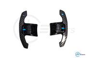 DCE Parts - BMW/MINI F & G-Series Shifter Paddles Blue (F30 F32 F33 F80 F82 F87 - F40 F44 G20 G21 G22 G23 G26 G80 G82 G42 G30 G31 F90)