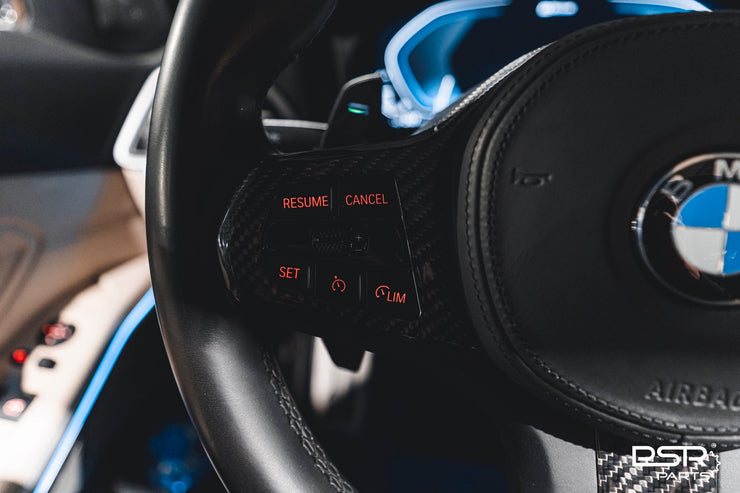 DCE Parts - BMW/MINI F & G-Series Shifter Paddles Blue (F30 F32 F33 F80 F82 F87 - F40 F44 G20 G21 G22 G23 G26 G80 G82 G42 G30 G31 F90)