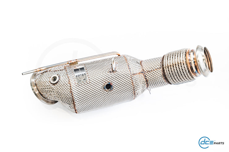 DCE Parts - B48 Downpipe - G Chassis - BMW G42 220I, 230I, G20 G21 320I, 330E, 330I, G22 G23 G26 420I, 430I, G01 G02 X3 X4 20I 30I & XDRIVE, Supra A90 B48 - (OPF & V-Band Flange Type)