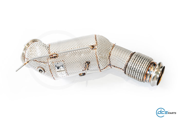 DCE Parts - B48 Downpipe - G Chassis - BMW G42 220I, 230I, G20 G21 320I, 330E, 330I, G22 G23 G26 420I, 430I, G01 G02 X3 X4 20I 30I & XDRIVE, Supra A90 B48 - (OPF & V-Band Flange Type)