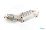 DCE Parts - B48 Downpipe - F & G Chassis - BMW 120I, 125I, 220I, 230I, 320I, 330E, 330I, 420I, 430I, 520I, 530I, 530E, 630I, 730I, 740E, X3 X4 20I 30I & XDRIVE, Supra A90 B48 - (OPF & V-Band Flange Type)