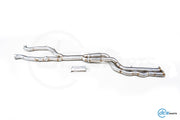 DCE Parts - BMW F80 M3 F82 M4 Equal Length & Single Midpipe Hybrid Titanium Catback Valved Exhaust