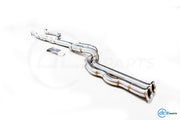 DCE Parts - BMW F80 M3 F82 M4 Equal Length & Single Midpipe Hybrid Titanium Catback Valved Exhaust
