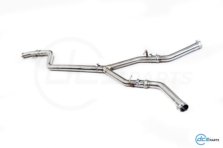 DCE Parts BMW G05 X5 40i G06 X6 40i OPF / Resonator Delete Midpipe EUROPEAN version