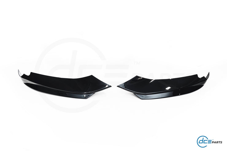 DCE Parts - Splitter Flaps for M-Sport Front Bumper BMW F32 F33 F36 - Gloss Black