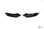 DCE Parts - Splitter Flaps for M-Sport Front Bumper BMW F32 F33 F36 - Gloss Black