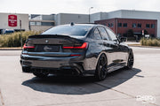 DCE Parts - Gloss Black Rear 4 Piece DCE Parts Diffuser - Quad Tips Style - Pre-LCI (2019+, G20 G21)