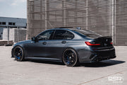 DCE Parts - Gloss Black Rear 4 Piece DCE Parts Diffuser - Quad Tips Style - Pre-LCI (2019+, G20 G21)