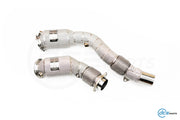 DCE Parts -  BMW S55B30 / S55 M3 F80 / M4 F82 F83 / M2 F87 - Catless / Catlook / High Flow Cat Downpipe