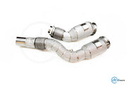 DCE Parts -  BMW S55B30 / S55 M3 F80 / M4 F82 F83 / M2 F87 - Catless / Catlook / High Flow Cat Downpipe